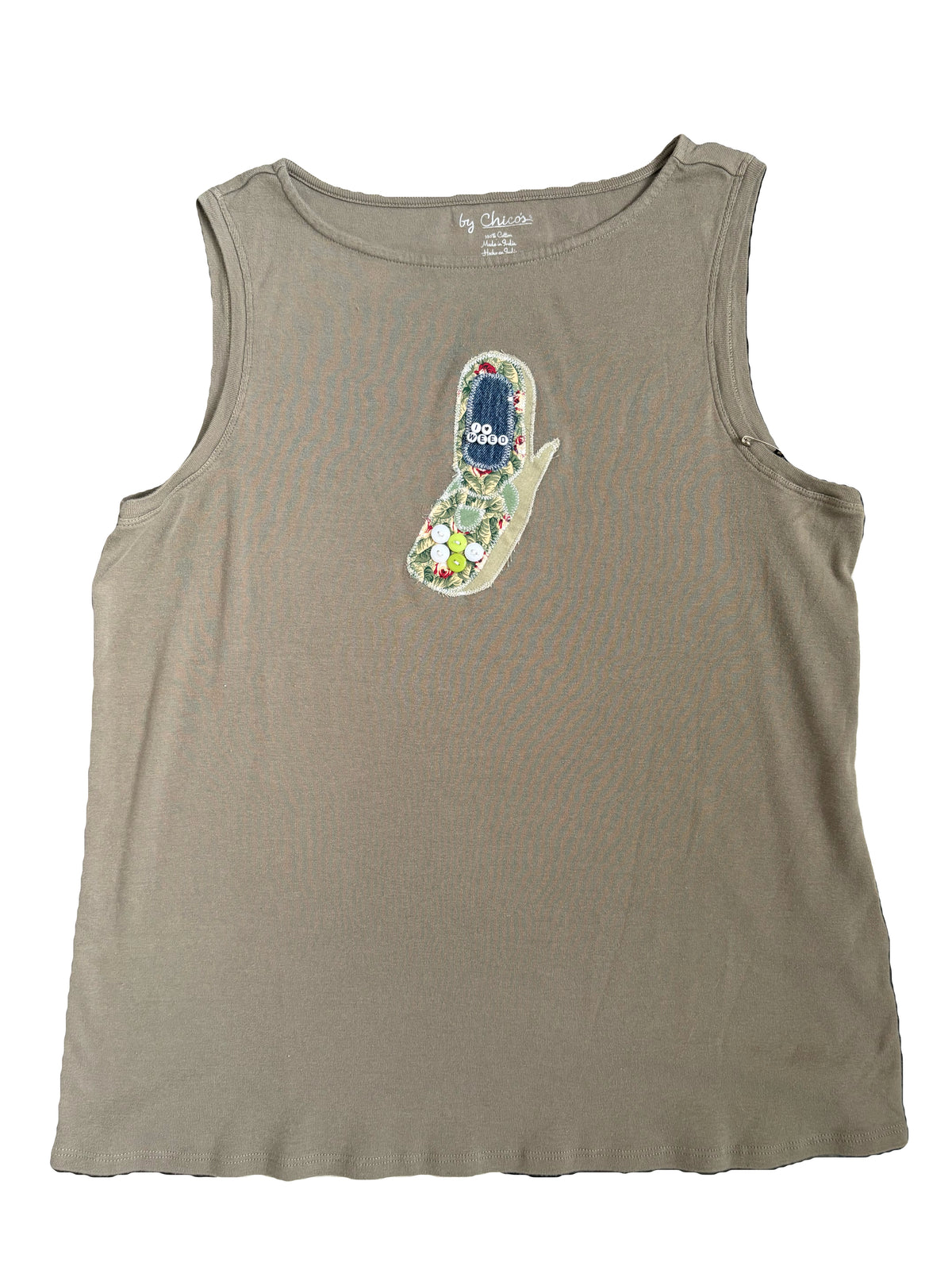 I <3 weed cell phone tank
