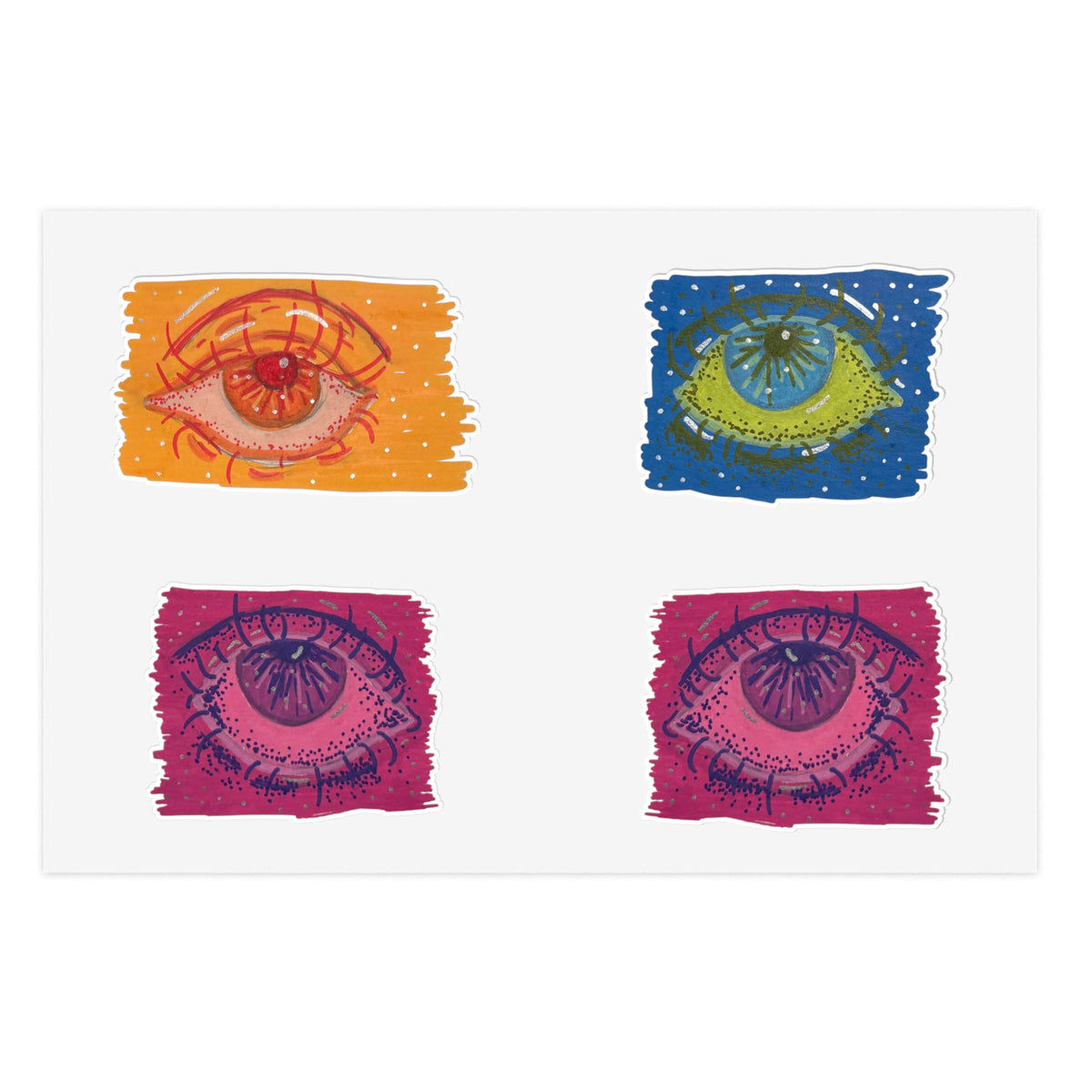 Eyeball Sticker Sheets
