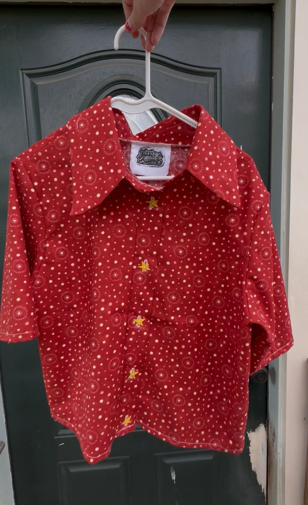 Cropped Button Up
