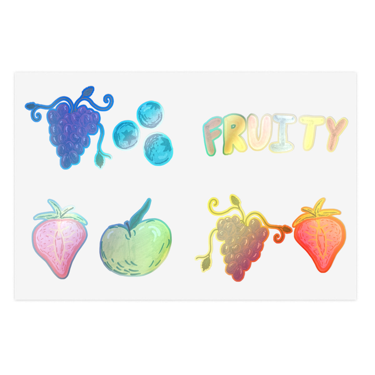 Fruity Sticker Sheet