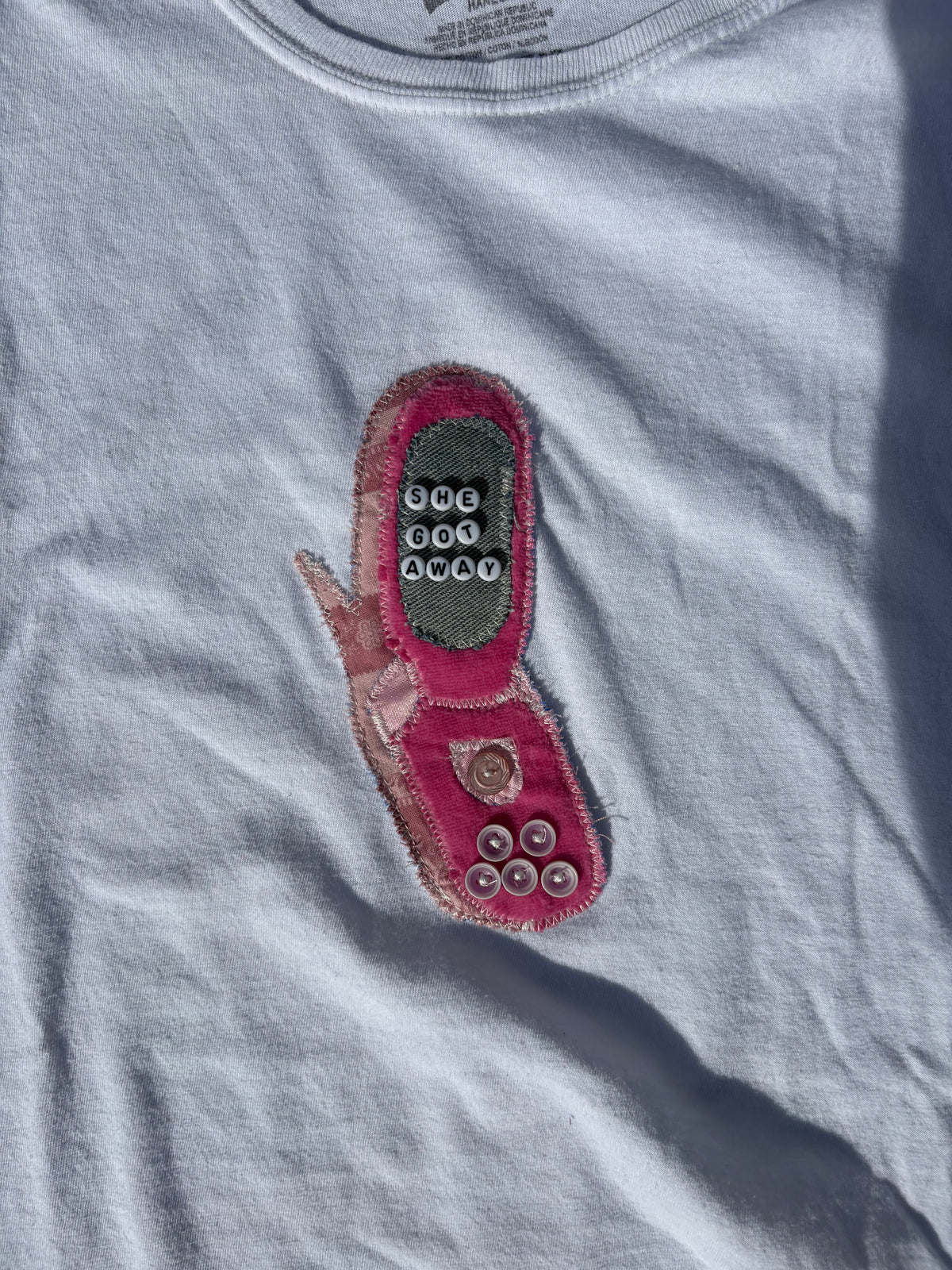 She Got Away Phone Tee