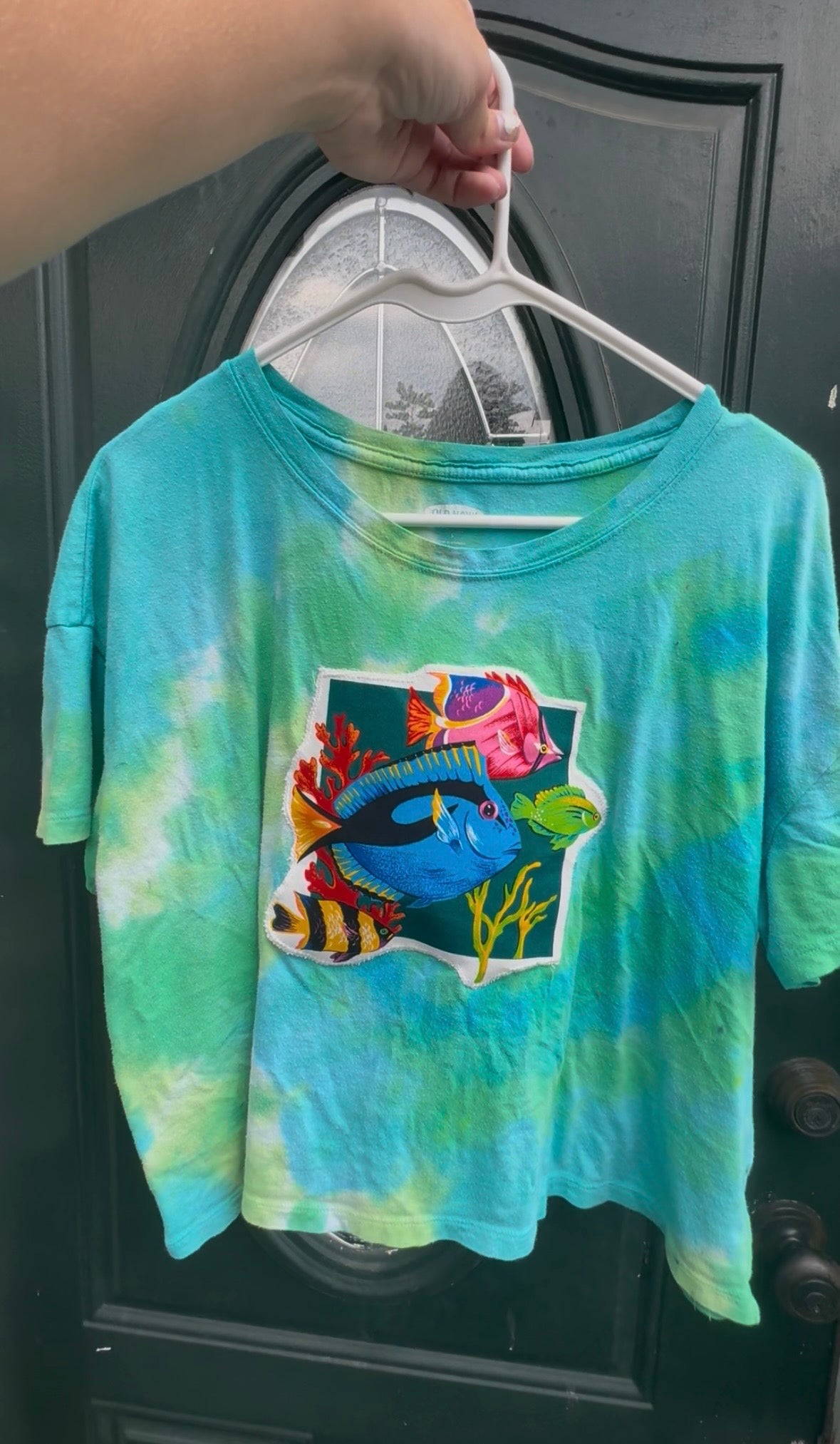 Hand Dyed Fish Tee