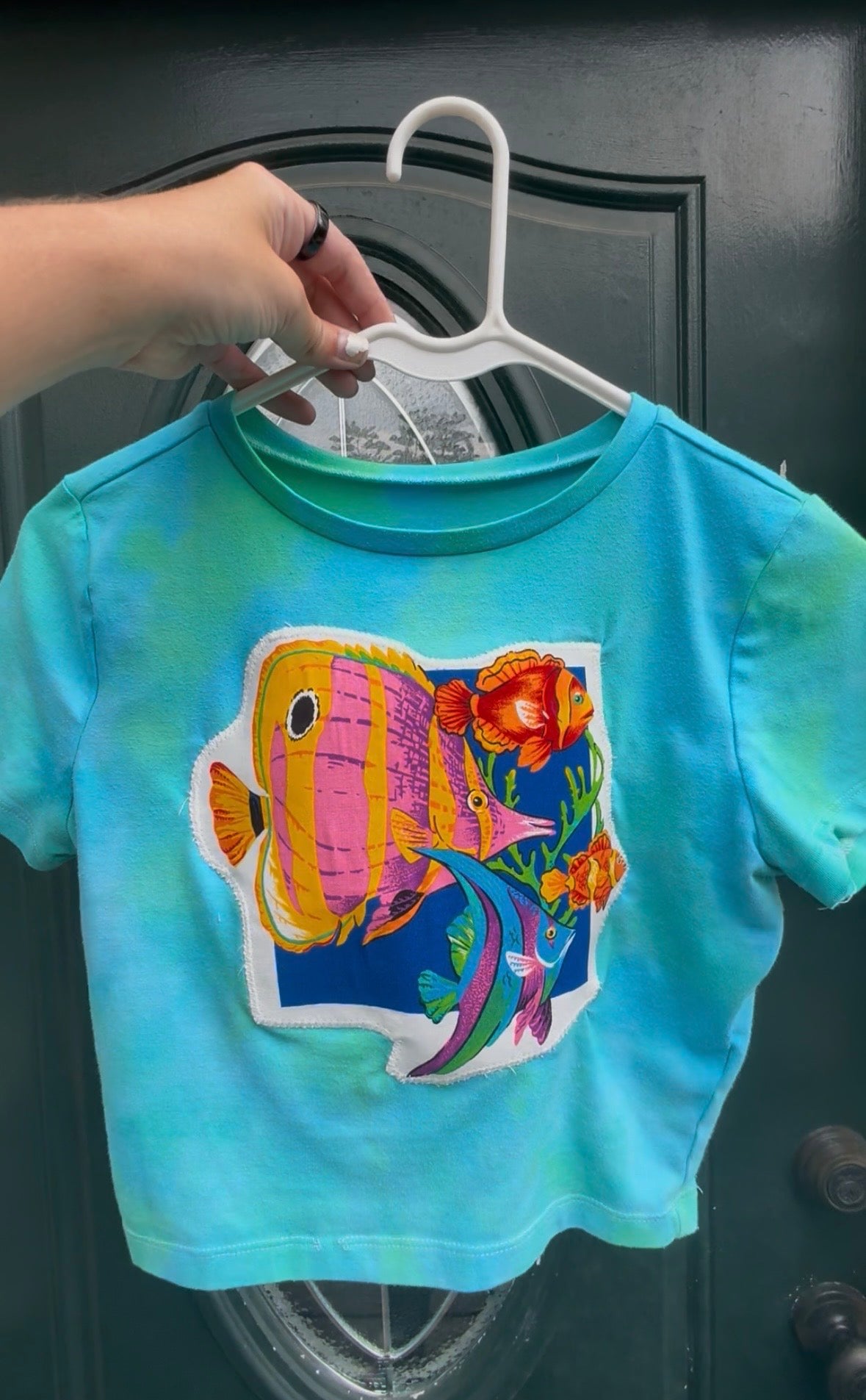 Hand Dyed Fish Tee
