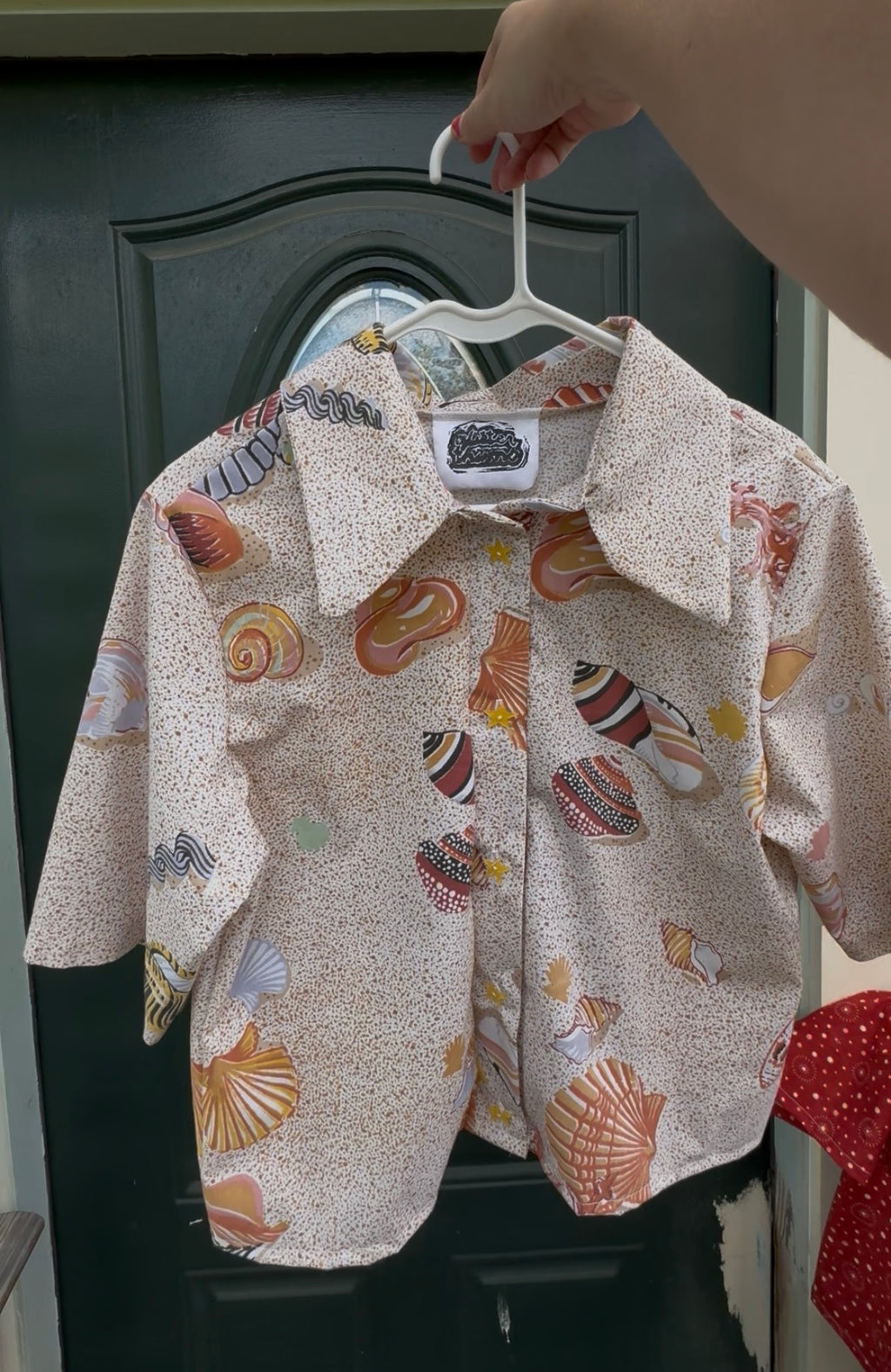 Sea Shell Button Up