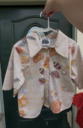 Sea Shell Button Up