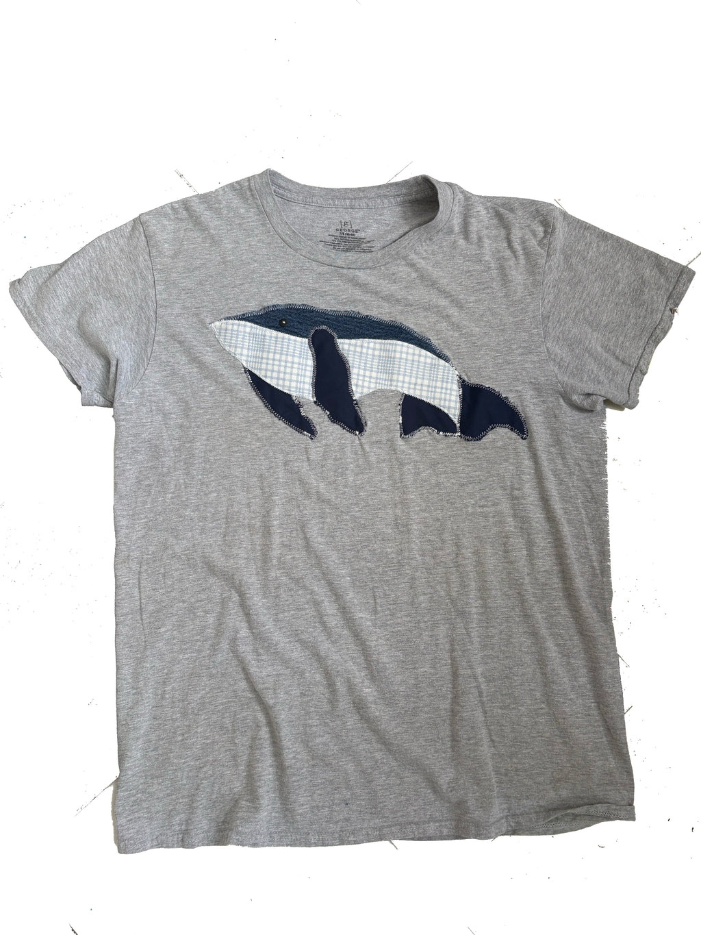 Whale patch shirt