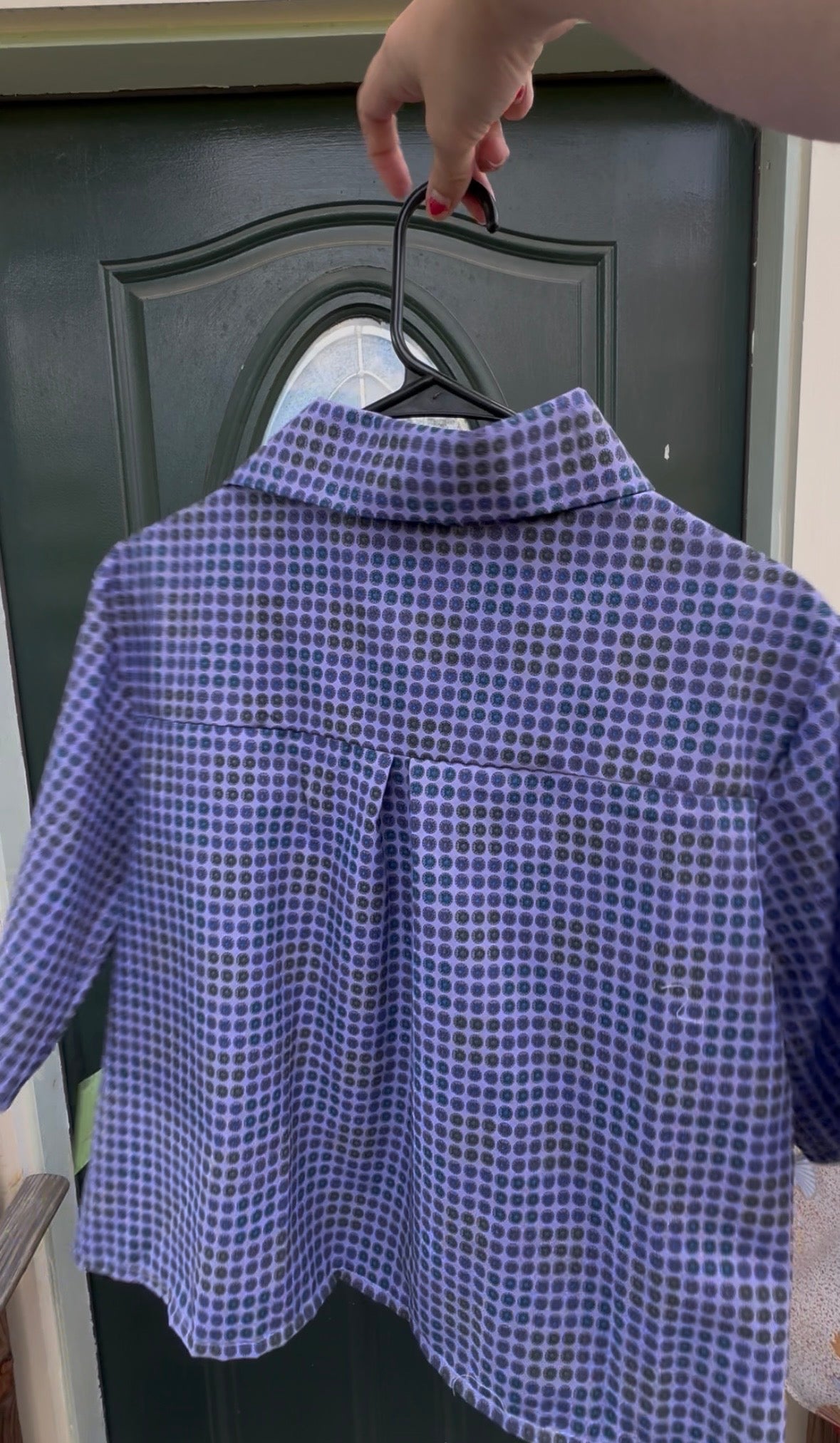 Purple Button Up