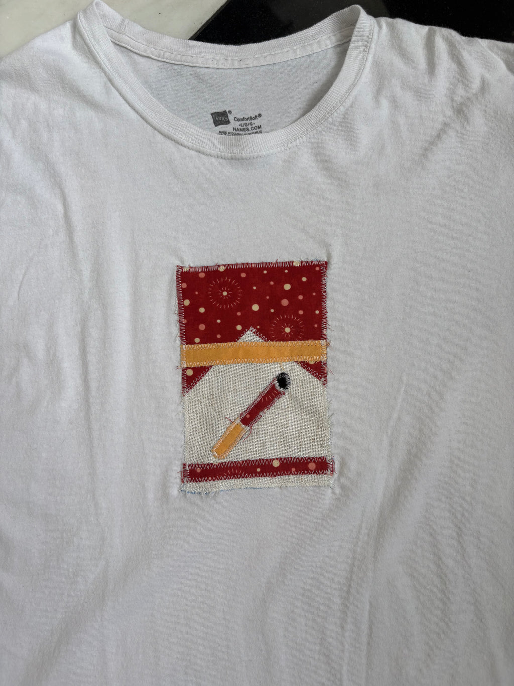 “Marlboro” patch shirt