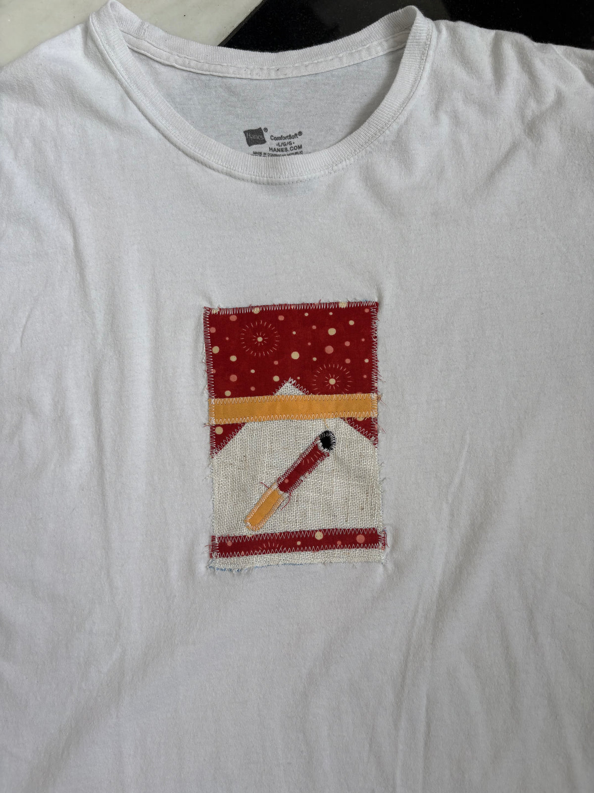 “Marlboro” patch shirt