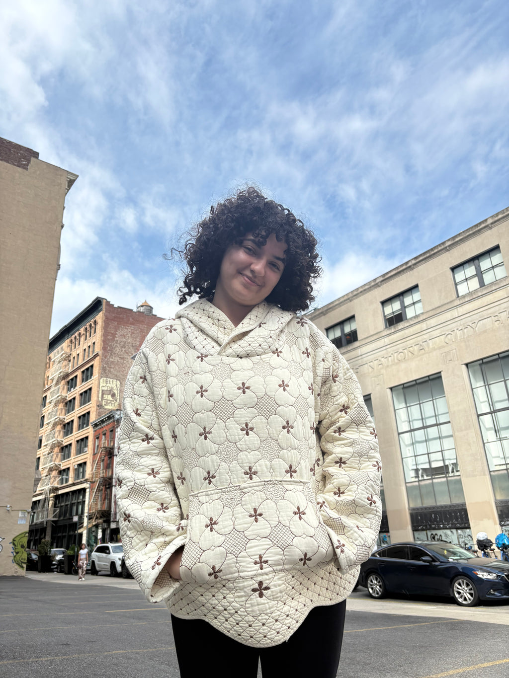 Quilted Hoodie